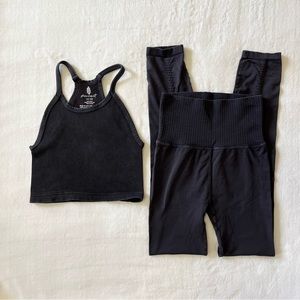 Free People Leggings and Top Set